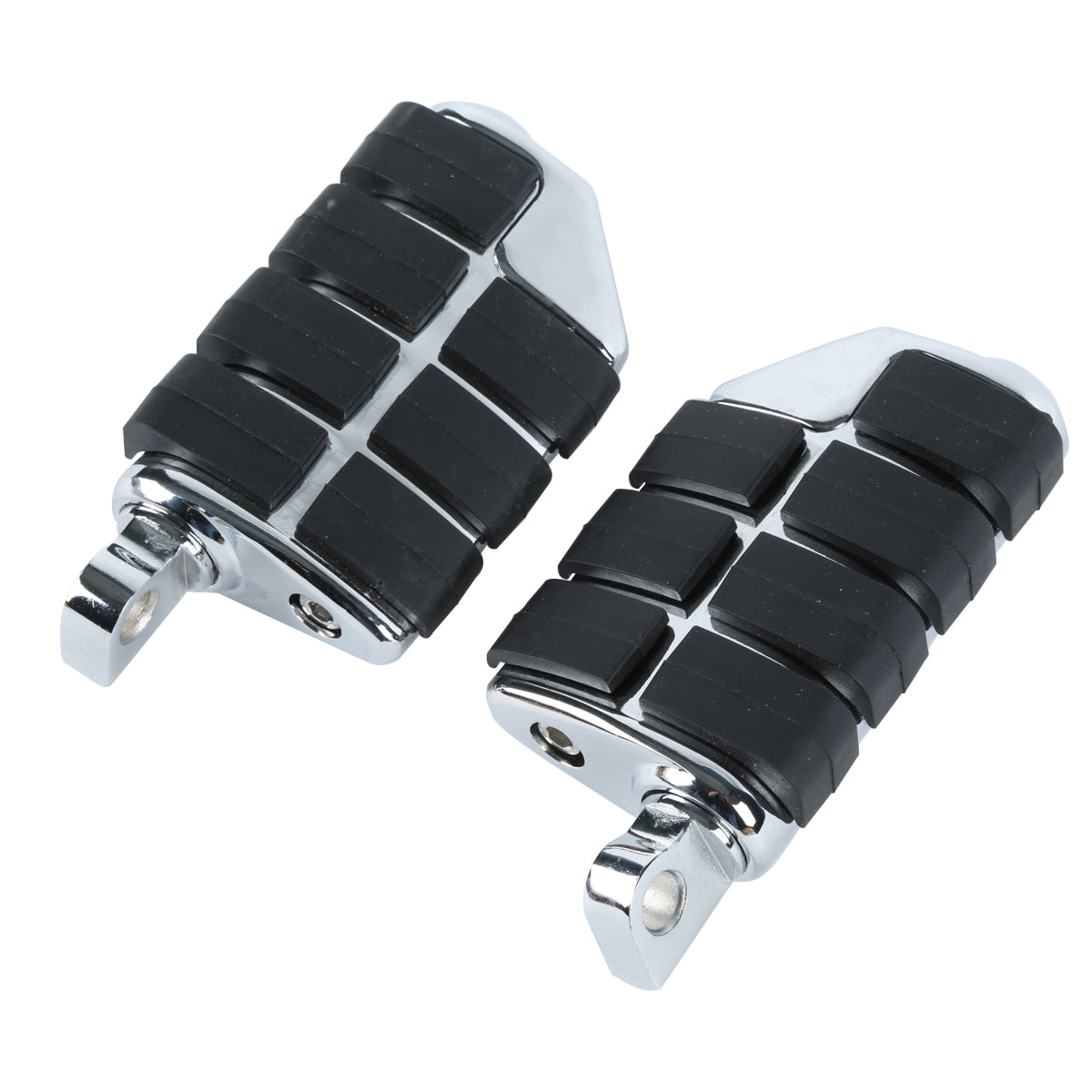 Santee Rider Passenger Highway Male Mount Footpeg Footrest Gloss Black Chrome Fit For Harley Touring Dyna