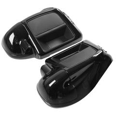 HR3 Vivid Black Vented Lower Fairing Kit For Harley Touring models 2014-2024