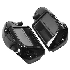 HR3 Vivid Black Vented Lower Fairing Kit For Harley Touring models 2014-2024