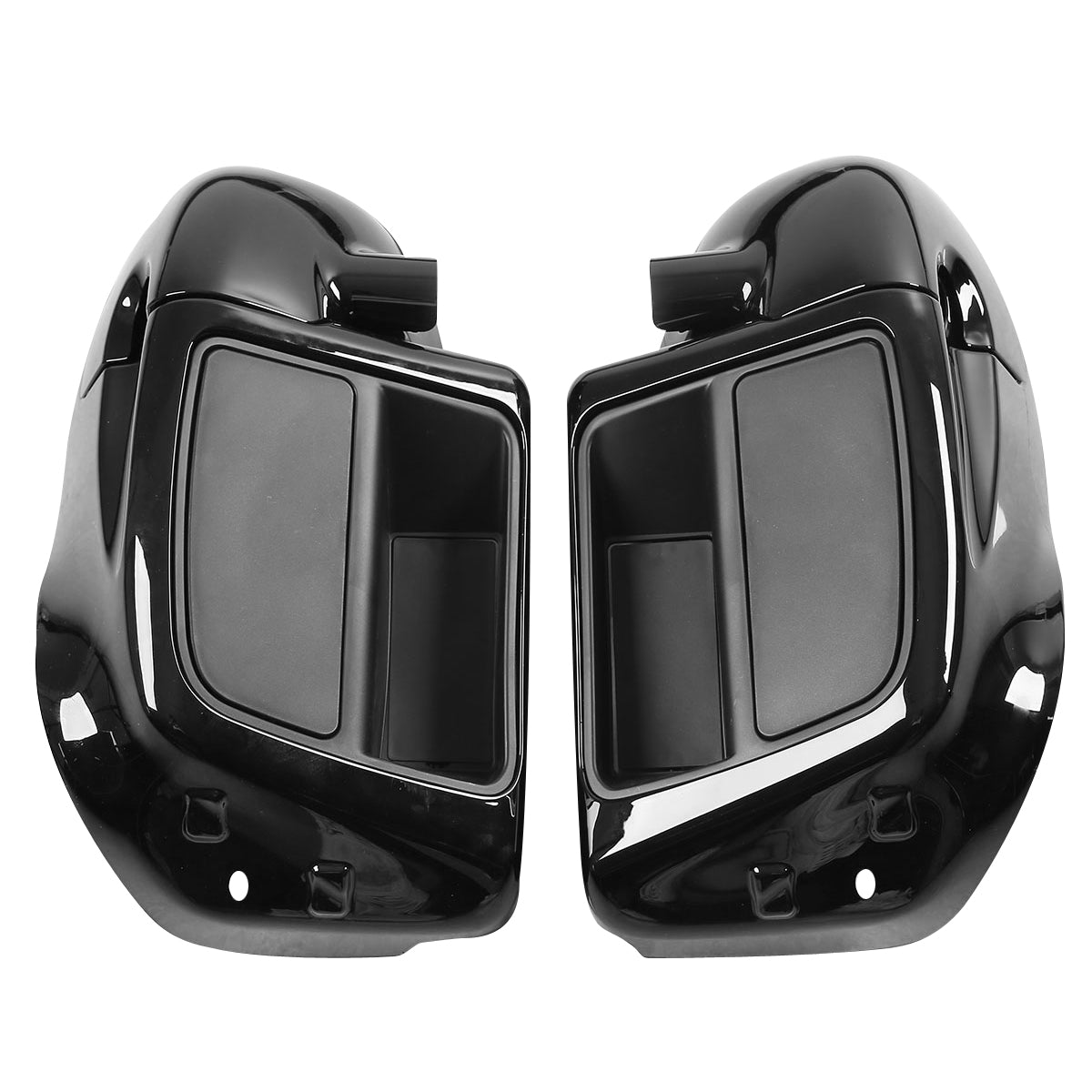 HR3 Vivid Black Vented Lower Fairing Kit For Harley Touring models 2014-2024