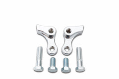 Custom Chrome 1"Drop Rear Shock Lowering Kit Chrome Fit For Harley Dyna 95-05 Lowrider 06-10