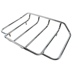 HR3 Chrome Luggage Rack Trunk Rail Top Fit For Harley King/Chopped/Razor Tour Pak Touring