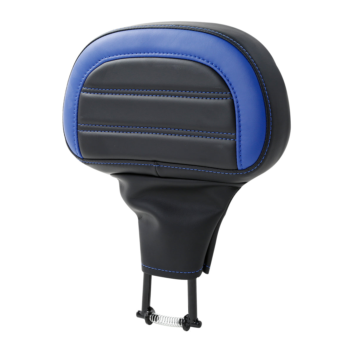 C.C. RIDER Touring Seat Driver Passenger Seat With Backrest For Harley CVO Road Glide Electra Glide Street Glide Road King, Blue, 2014-2023