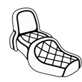 C.C. RIDER - Motorcycle Seats, Backrests, and Seat Accessories Icon