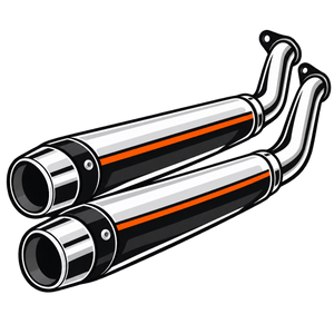 CCI featured category exhaust transparent icon for motorcycle exhaust products