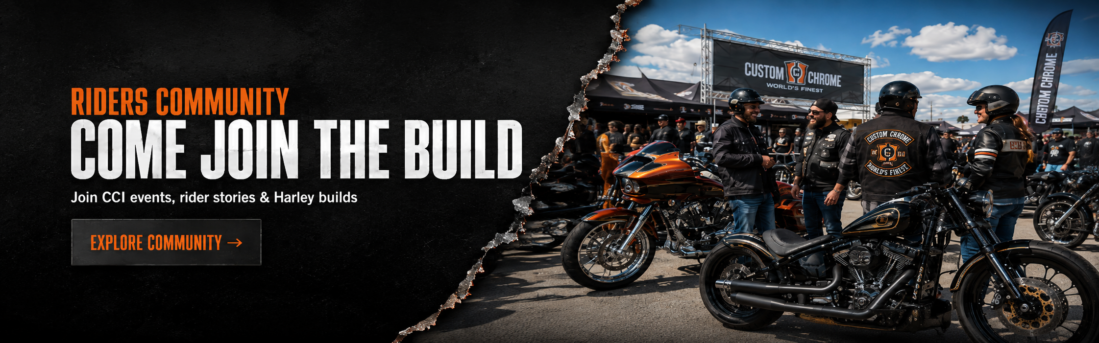 Riders Community Come Join The Build - Custom Chrome Harley Events, Rider Stories, and Motorcycle Builds