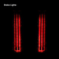 HR3 LED Light For Rear Fender Fascia For Harley Touring 2014-2023