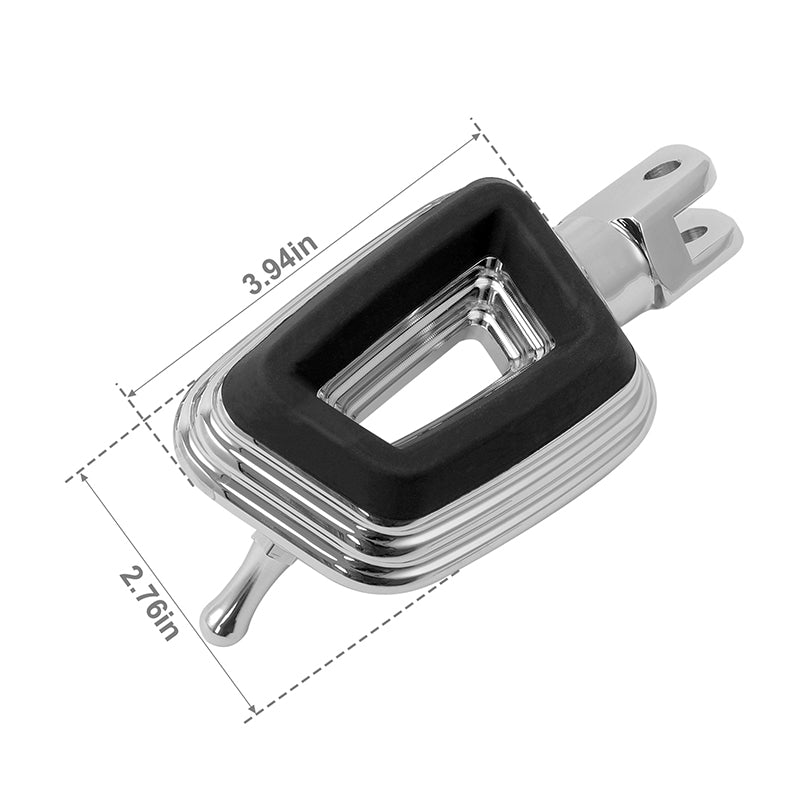 CUSTOM CHROME Rear Passenger Foot Pegs Footrest Fit For Harley Softail '18-'23