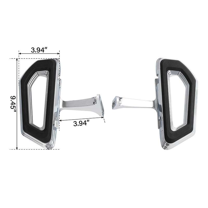 CUSTOM CHROME Empire Rear Passenger Floorboard Bracket Kit Fit For Harley Touring '86-24
