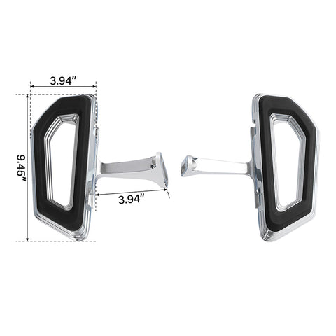 CUSTOM CHROME Empire Rear Passenger Floorboard Bracket Kit Fit For Harley Touring '86-24