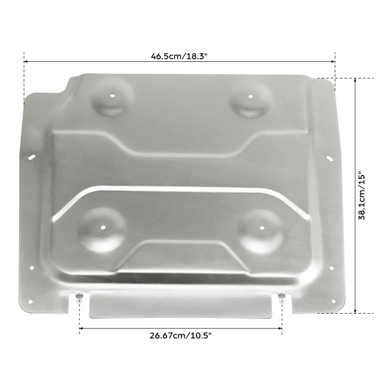 HR3 Touring Trank Base Plate Fit For Harley Touring '14-'24
