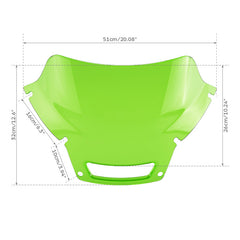 HR3 7" Green Windshield Fit For Harley Low Rider ST FXLRST 2022-2025