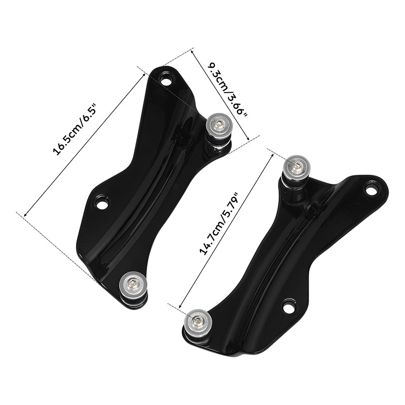 4 Point Docking Hardware Kit Fit For Harley Touring Models Electra Glide Road Glide 2014-2024