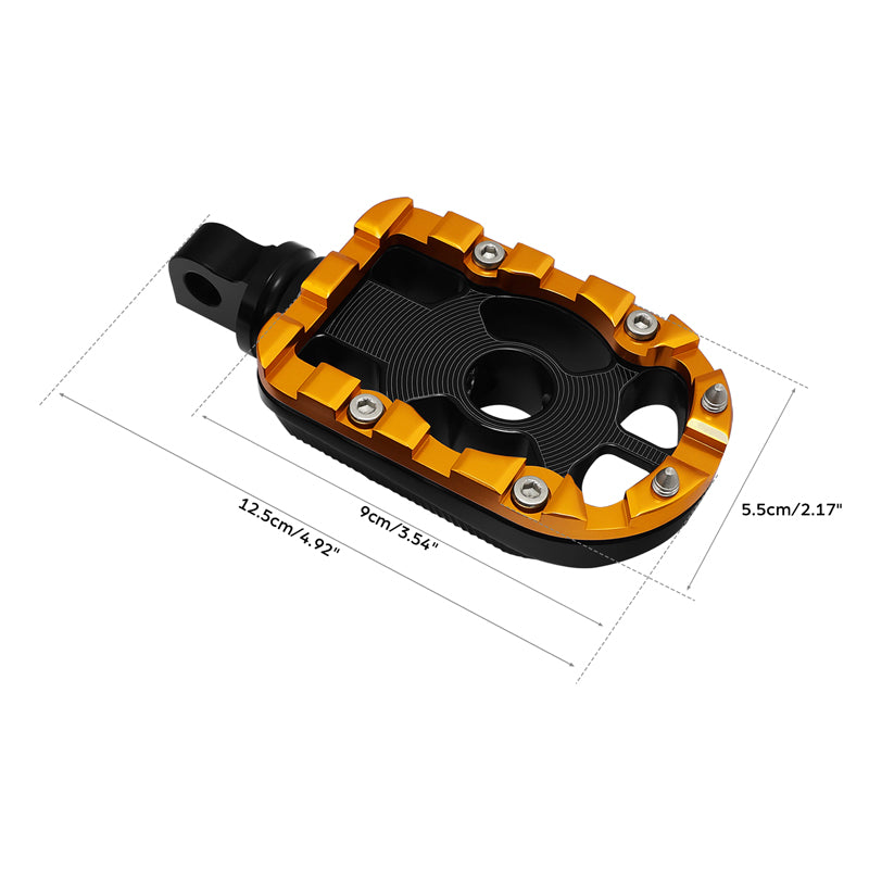 CUSTOM CHROME Passenger Footpegs Highway Pegs Footrests Fit For Harley Touring Sportster Softail