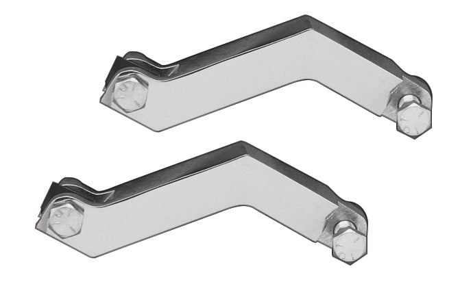 Custom Chrome Chrome Offset Footpeg Extension Brackets Fit For Harley Dyna Wide Glide 1980-up
