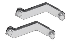 Custom Chrome Chrome Offset Footpeg Extension Brackets Fit For Harley Dyna Wide Glide 1980-up
