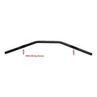 Santee 32" Wide 1” Low Handlebar Matte Black Fit For Harley 82-up with Wiring Recess